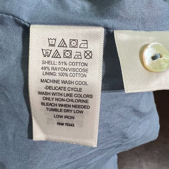 Lucky Brand Floral Sundress Size M CottageCore Country Picnics Whimsical - Picture 5 of 10